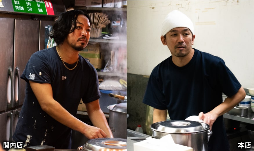 家系ラーメン発祥の地で大人気の老練店